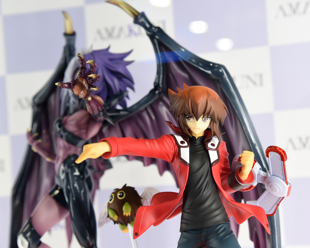 AmiAmi_Report's tweet photo. Jaden Yuki/Yubel &amp; Yubel from Yu-Gi-Oh! GX by AMAKUNI!! 

#YuGiOh #YGO #megahobbyEXPO2026 #AmiAmiLive https://t.co/M0EFrbyMgF