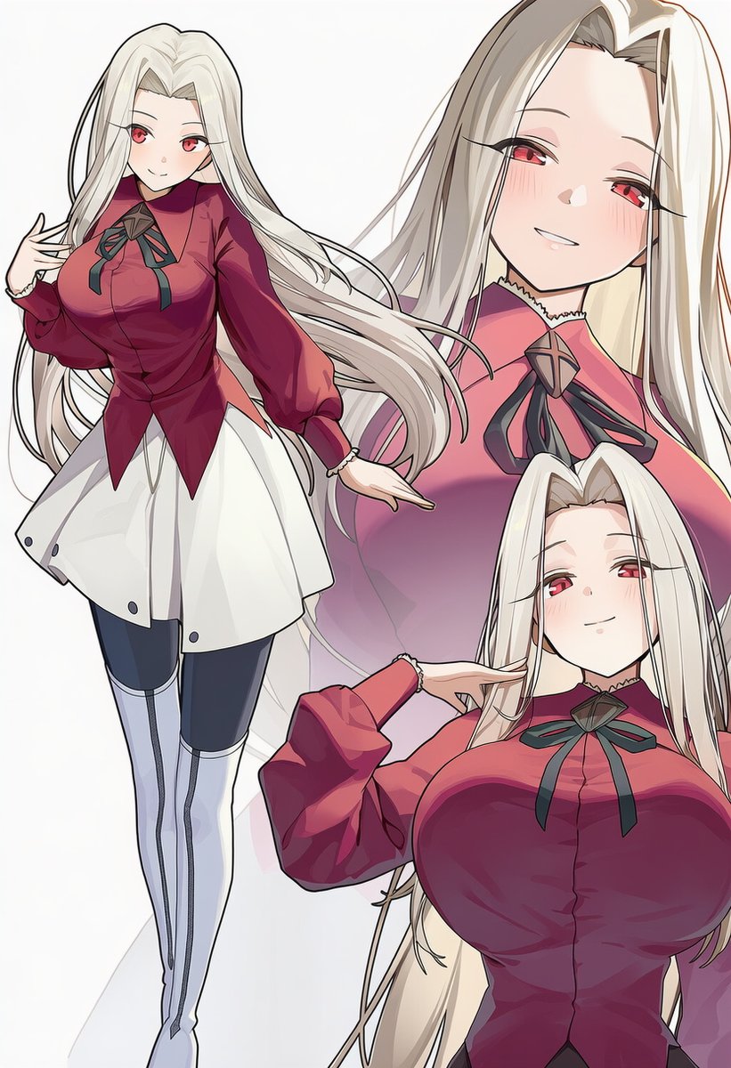 TakoTama02's tweet photo. アイリスフィール・フォン・アインツベルン                                                                                                                                                                                                                                                                                    This is SFW anime-style original work.