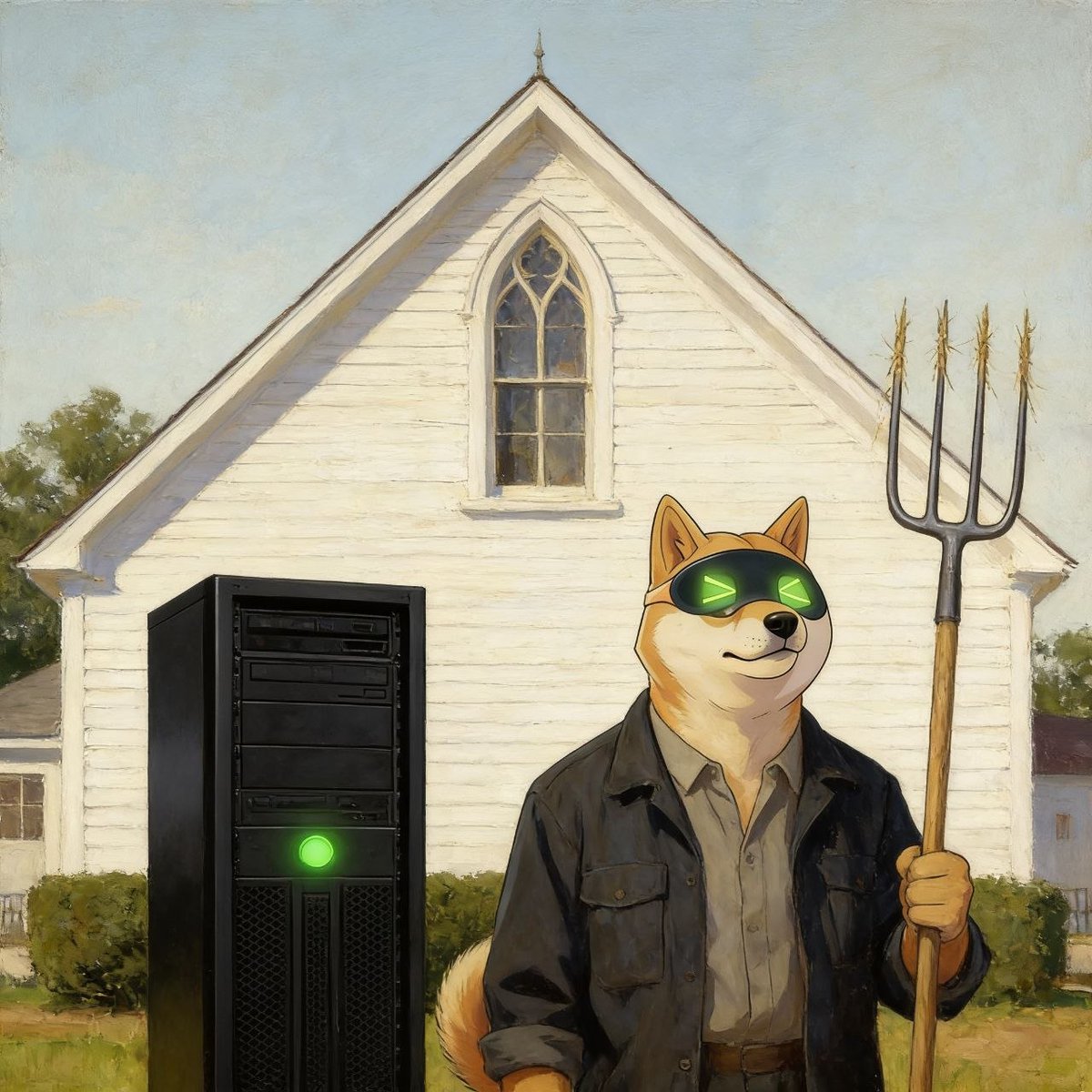 ADonRH's tweet photo. server farm https://t.co/aK9nzwYHs8