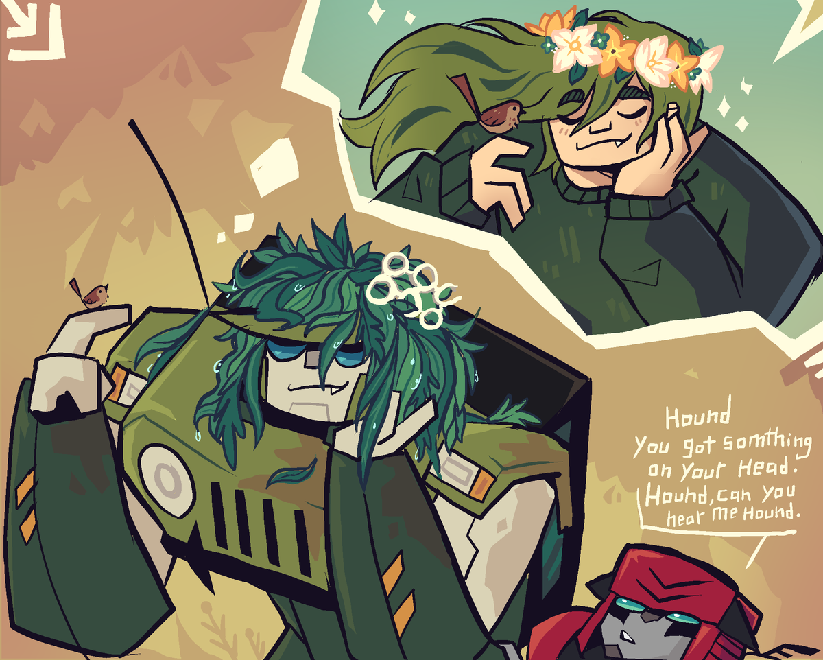 krayzay_wire's tweet photo. Hound Invasioning their humansona. https://t.co/Y2ptHohrLQ