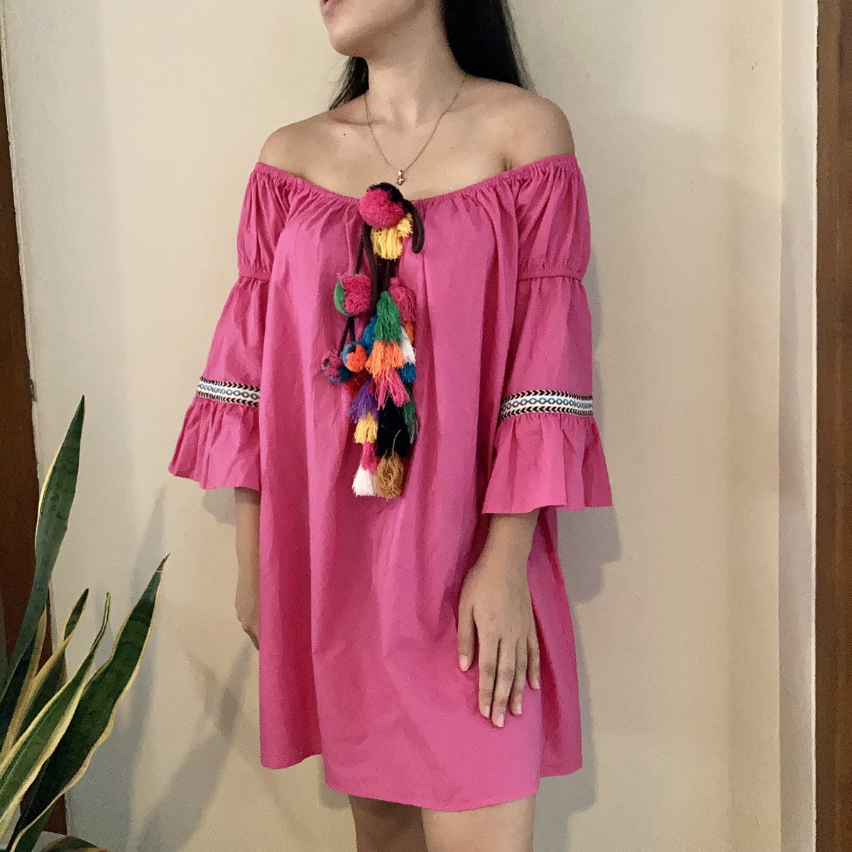 harperbrownufe4's tweet photo. Restock alert! GIOVANA Boho top/dress is back in Pink and Navy Blue, fitting up to XXL. Red model is 5'4". Only P650—shop now! https://t.co/REYhUVj9LT