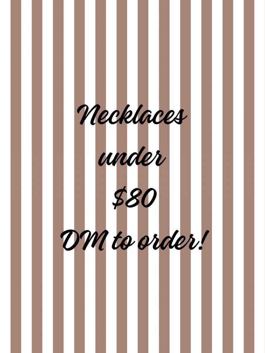 michaelrobmvmv's tweet photo. NECKLACES UNDER $80

Your new everyday favorite is waiting. Shop our necklace collection from just $37—perfect for layering or wearing solo. Which one are you grabbing? https://t.co/fKGZREfe2D
