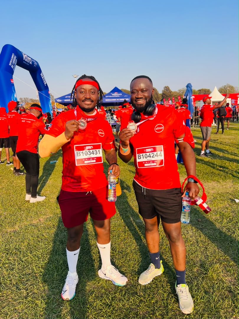 Qpedia's tweet photo. #ABSAMARATHON2026 #Marathon #10kms 💪🏾 https://t.co/wnriQ9MiQB