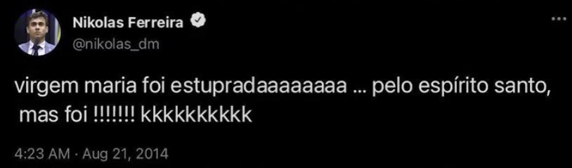 tiagosantineli's tweet photo. o cara que fez laudo falso da PF esse mês agora vai meter esse loco de processar quem postar o que ele disse 😂 https://t.co/3Q4HaoPksS