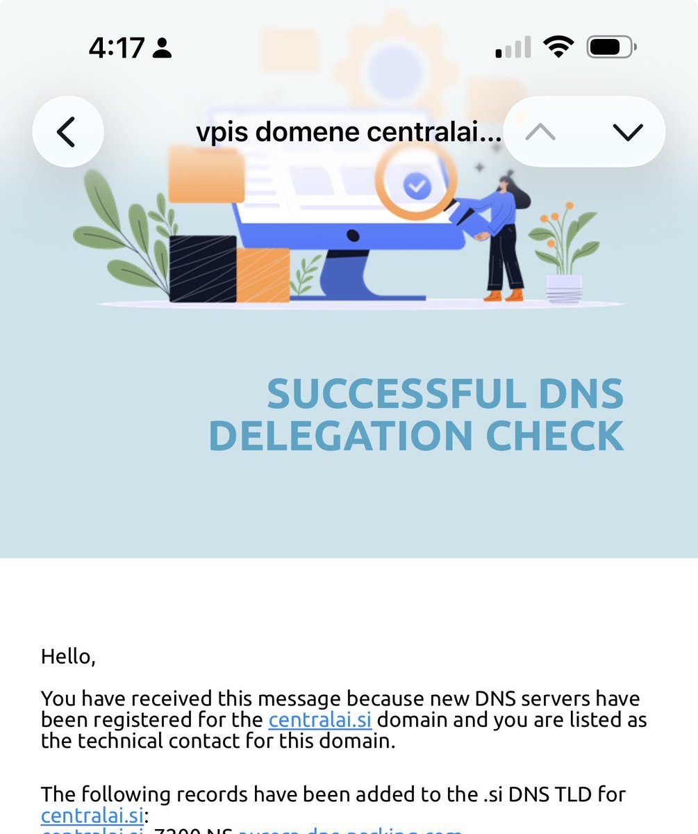 Fernyrocks1's tweet photo. Yooo let’s go .si domain secured. 
Super intelligence here we come https://t.co/kTKx9YQMAU