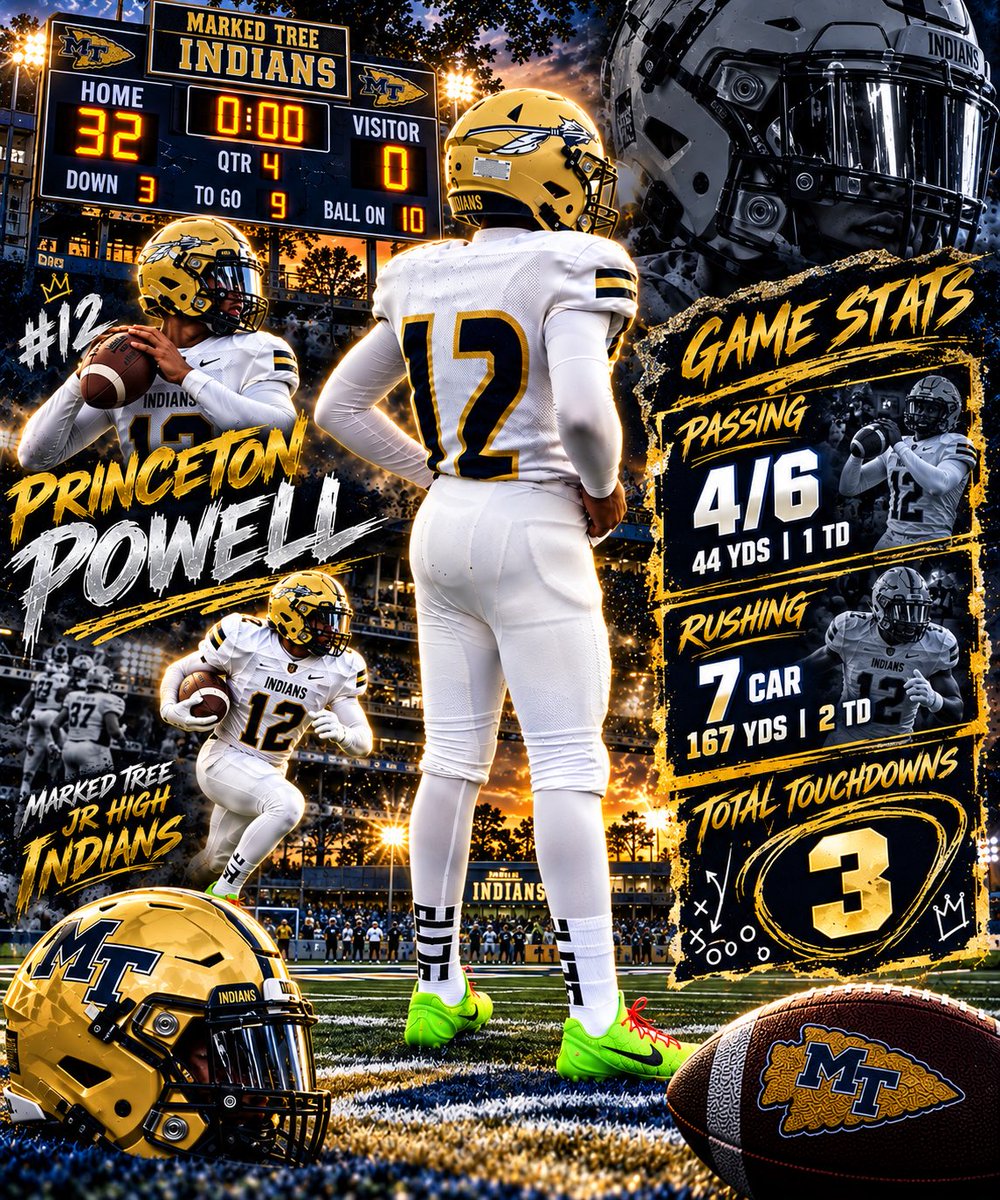 PrincetonP2031's tweet photo. Week 5 highlights!! Great game for me and my team. Helped my team win. Ready for next week!! @PrepRedzoneAR @PrepRedzone @toddrake00 @CoachDLett @_CoachDes @CoachDBaker81 @tctabler https://t.co/ERCukQ1bGZ