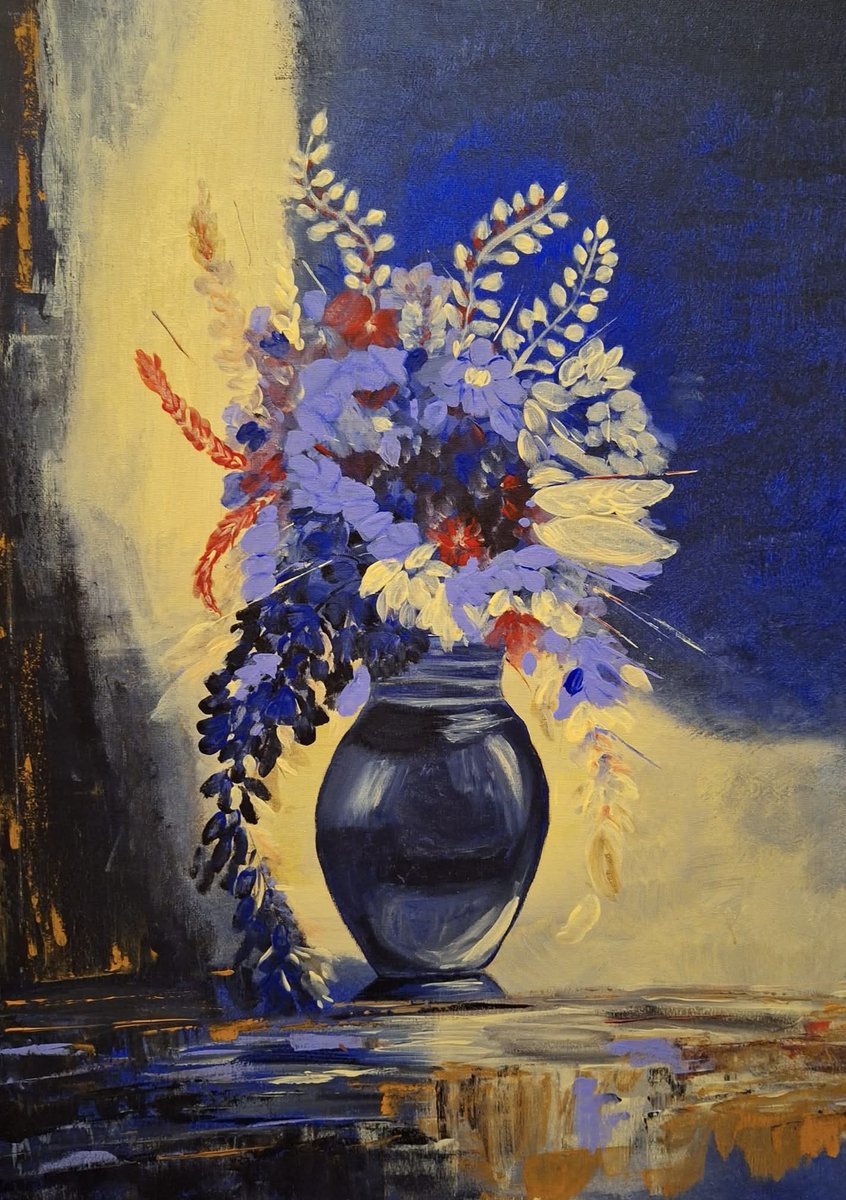 charmofart1's tweet photo. Silenzio aristocratico in blu
Tecnica mista - Acrilico e olio su tela - 50x70 - Anno 2023
Margarita Doneva

Charm Of Art • Roma
5/10 Ottobre 2026
Galleria Arte Sempione

#charmofart #italia #lazio #roma #mostradarte https://t.co/IRri4kjkYH