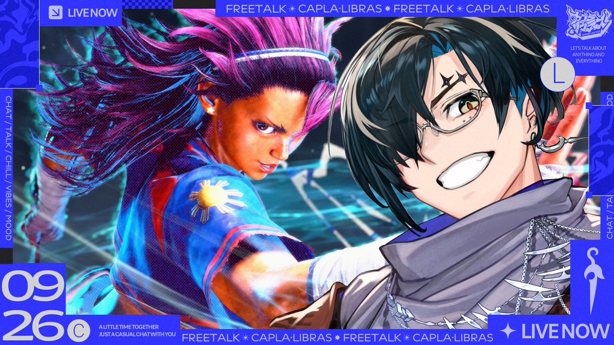rc_capla_libras's tweet photo. 📍19:00～📍

どす!!!!本日の配信！
スト6やるぞーーーーー!!それ以外もやるかもしれんが

【STREET FIGHTER6】 事務所内のアルマスガイル使いに勝ち越してるヤスミン行きます【カプラ・リブラス/REJECT】 https://t.co/aCnHry9T1U @YouTubeより https://t.co/bfxLwi5bpB