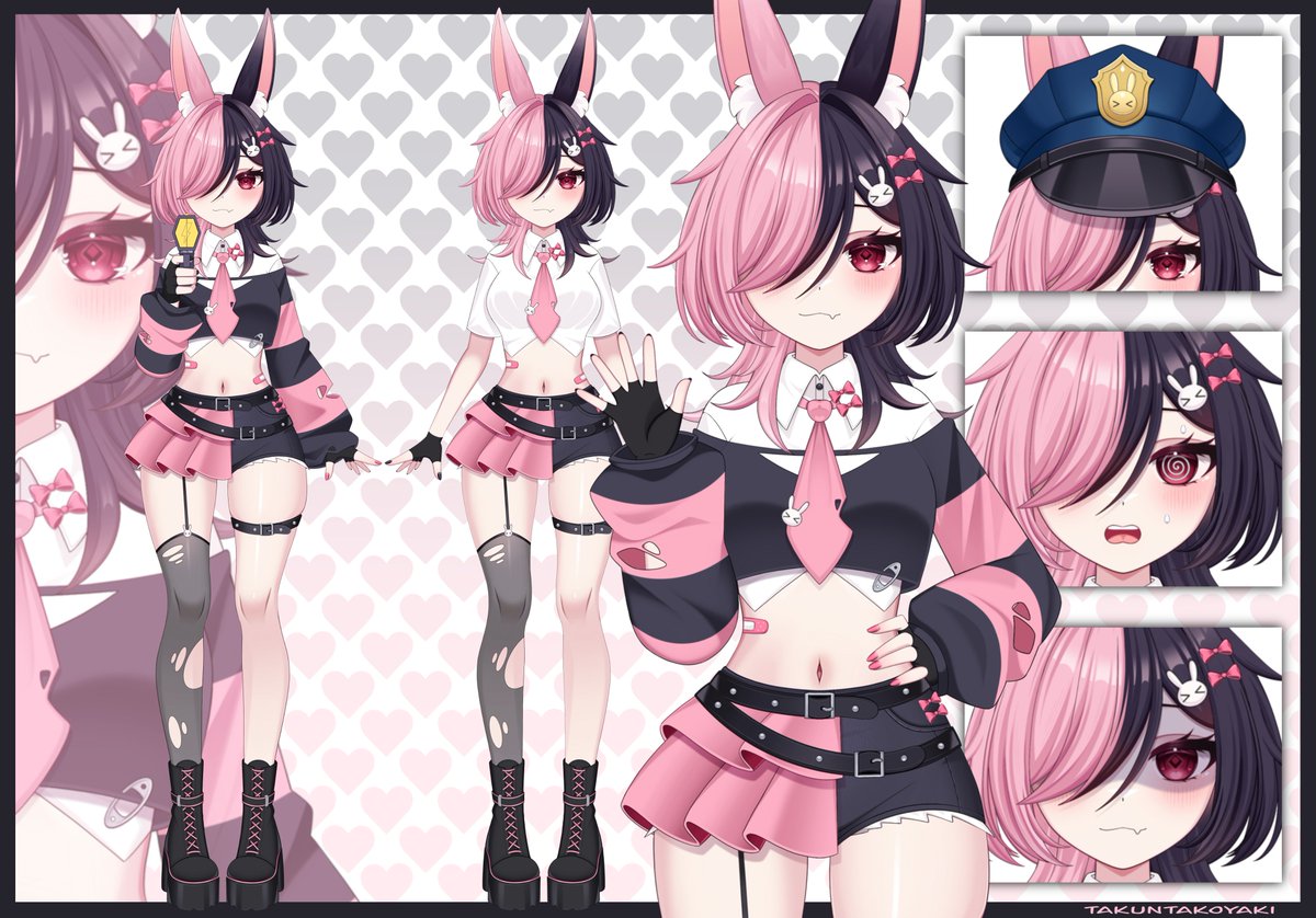 MarshieVT's tweet photo. HUGE SHOUT OUT to my amazing live2d artist @takuntakoyaki and rigger @Bunrily 
They always go above and beyond, and absolutely KILLED IT with this new outfit! https://t.co/8NuaXVKZ2b