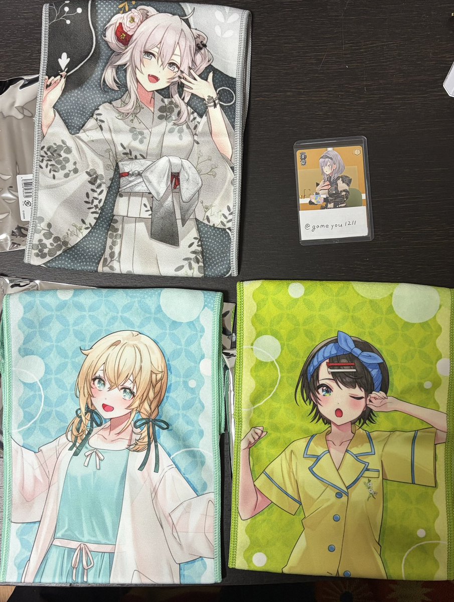 gameyou1211's tweet photo. 【交換希望】
ホロライブ 極楽湯 フロライフ ふためぐり 

・マフラータオル
【譲】 🚑🍃♌️
【求】 ⚔️

ねぽっくす現地もしくは京都大阪市内
郵送も考えてますのでお気軽にお声がけください https://t.co/wv8r7u4r1p