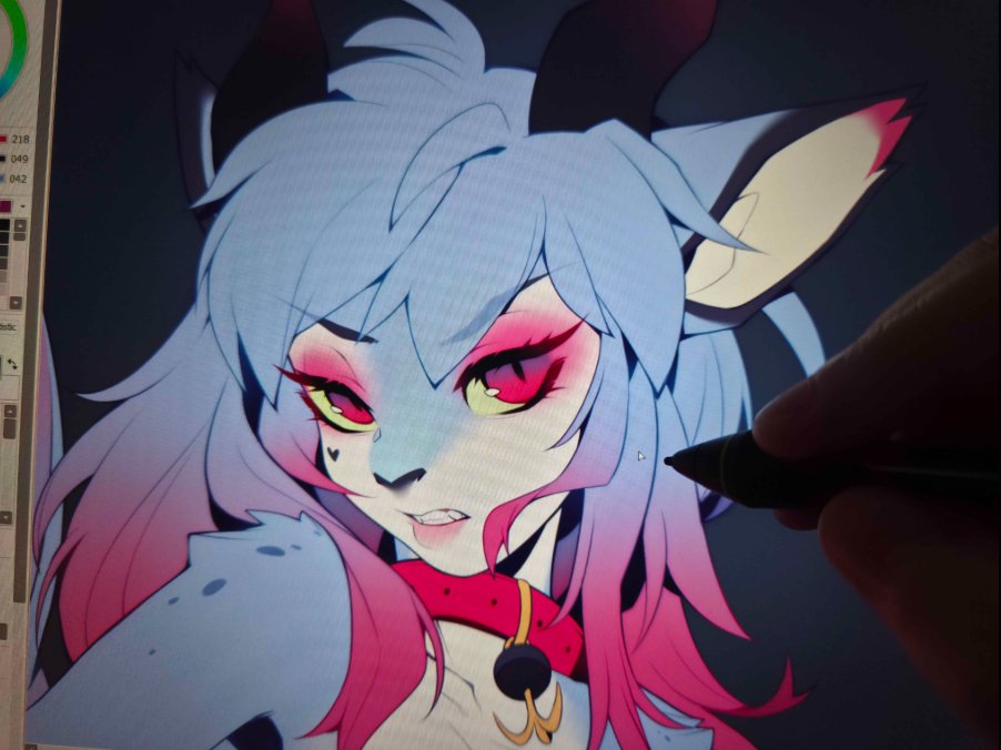 Tofu93Draws's tweet photo. Turning another OC into a furry. It's Berry's turn...
(this is an old sketch that I am now finally retouching) https://t.co/La4vHK9lHb