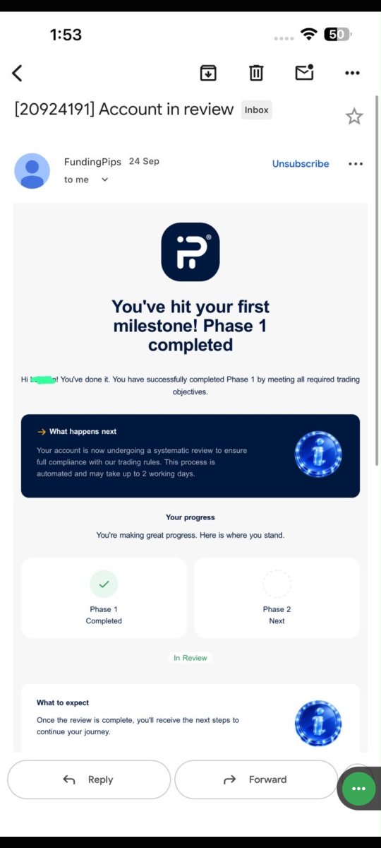 Faded_Propfirm's tweet photo. 🚨 WORST EXPERIENCE WITH FUNDINGPIPS? — TRADER CLAIMS

A trader says he bought his first @fundingpips account and passed Phase 1 within a few hours.

According to the trader, after Phase 1 his account was placed under review while he waited for the Phase 2 account.

The trader @WilsonJame21072 claim he is based in Pakistan and faced MT5 broker-server connectivity issues. He says he used a VPN briefly to connect to the broker server and log into MT5, then turned the VPN off.

According to his account, FundingPips subsequently banned him from using its services.

He says he emailed the firm, contacted customer support and reached out on X, but claims he did not receive a satisfactory resolution. He also says his refund request was denied.

The trader claims he paid $500 for the account and believes he was treated unfairly.

Claim vs Evidence:
The above statements represent the trader’s account of what happened. Any rule violation or reason for the ban should be confirmed by FundingPips.

@FundingPips — can you clarify the specific reason for the ban and the applicable rule?

We’re sharing the trader’s claim and would welcome the firm’s response.