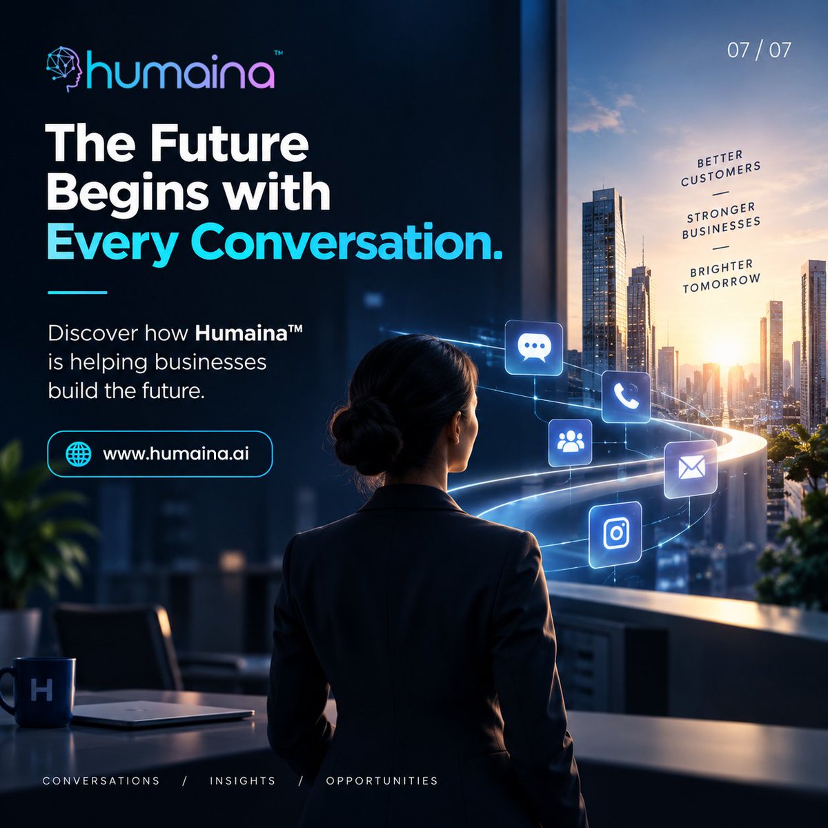 ipangram's tweet photo. The future of business starts where customers first meet your brand.
At the frontline.

Every conversation is an opportunity to learn, improve, and grow.

#RealEstate #RealEstateMarketing #AI #Humaina https://t.co/EfdtQ9oE0X