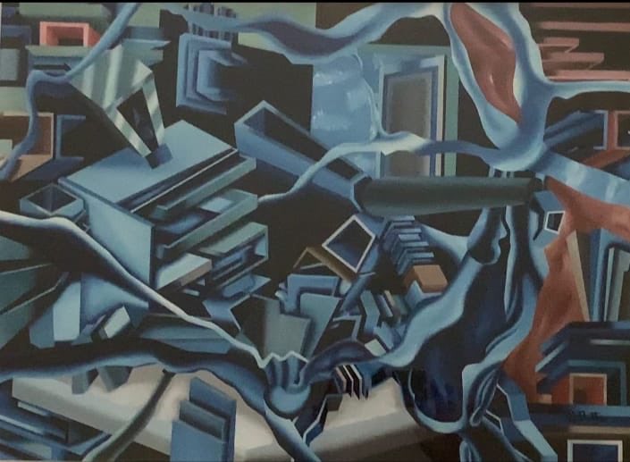 charmofart1's tweet photo. La tecnologia che sovrasta la natura 
Olio su tela - 50x70 - Anno 1991
Stefania Botta

Charm Of Art • Roma
5/10 Ottobre 2026
Galleria Arte Sempione

#charmofart #italia #lazio #roma #mostradarte https://t.co/bXgt3okfyB