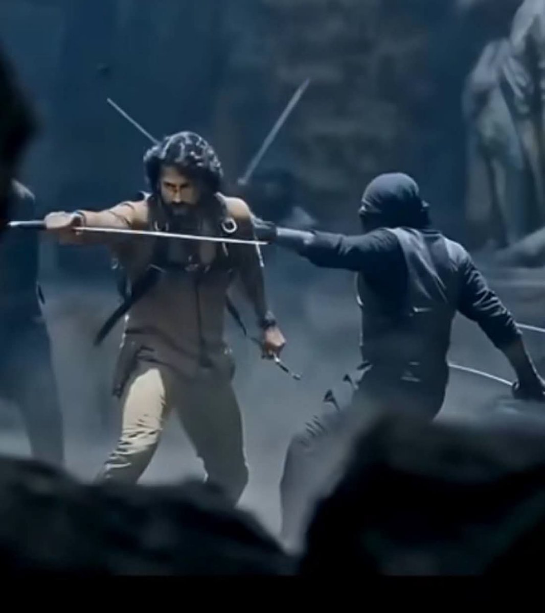 Penthalasampath's tweet photo. Mahesh Babu Action Sequence
 #Varanasi #MaheshBabu #Rajamouli https://t.co/1GUT7v7wZh
