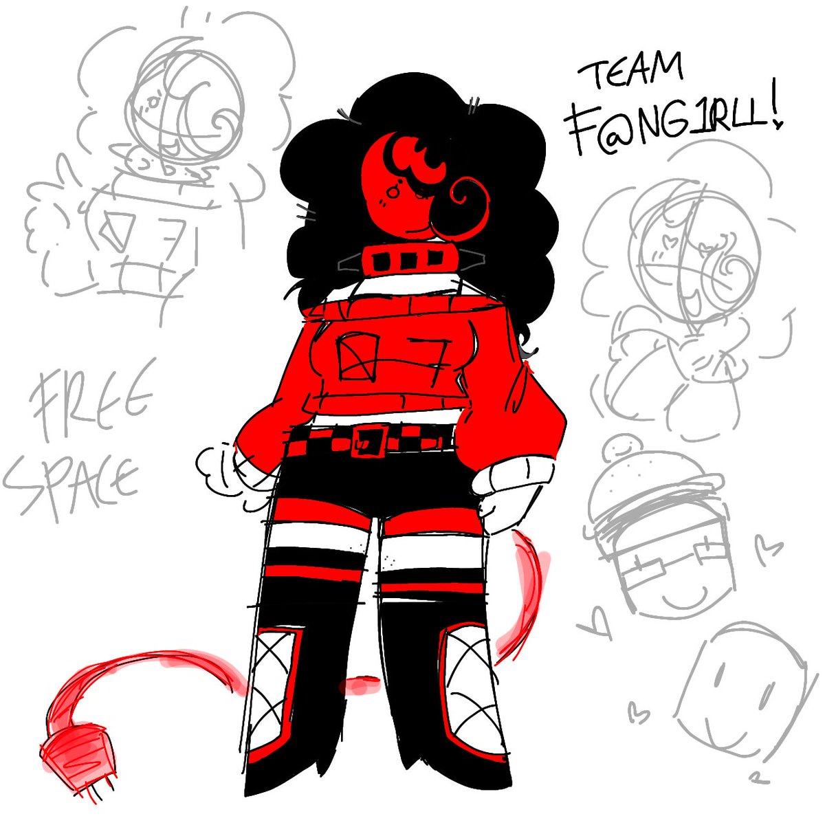 desplainpink's tweet photo. Inconsistent art styles of doom and despair hi guys i made nore f@ng1rll art (btw the doodles with c00lkidd and n7 are NOT forsaken)
#art #fanart #roblox https://t.co/CEOQzGMnCo