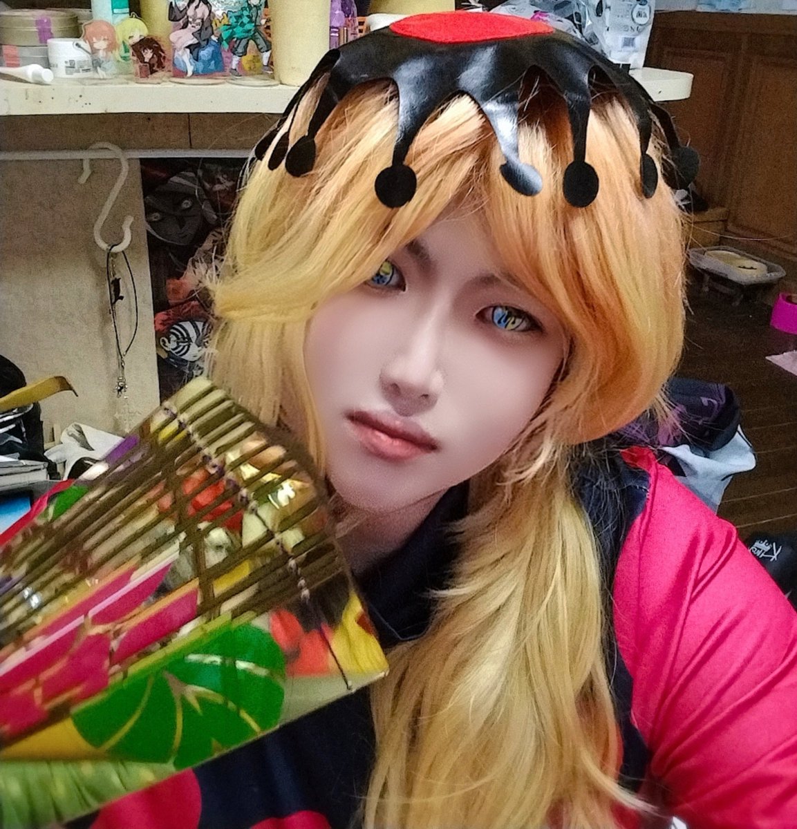 michael_aceNo12's tweet photo. #鬼滅の刃コスプレ
#童磨
#上弦の弐
#Cosplay
衣装に付属して来たウィッグを使用してみました✨
童磨って…
金髪じゃないよな？？ https://t.co/QPQqCHuSDm