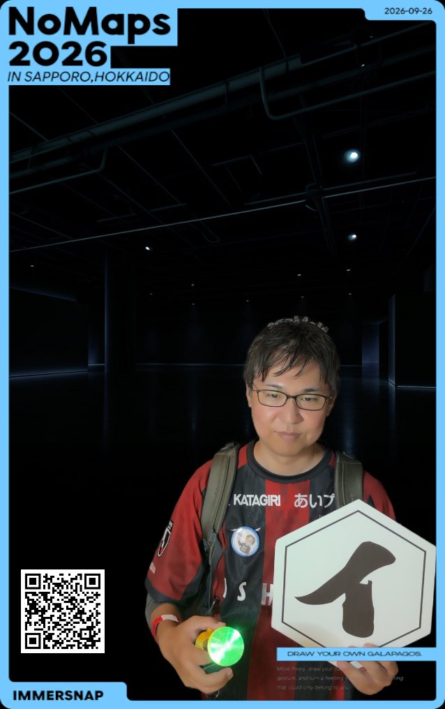 yumu19's tweet photo. #DiveIntoXR 見てきました!面白いXR作品がたくさん!
#IwakenLab #NoMaps #NoMaps2026 https://t.co/hsPo9Oe2tt