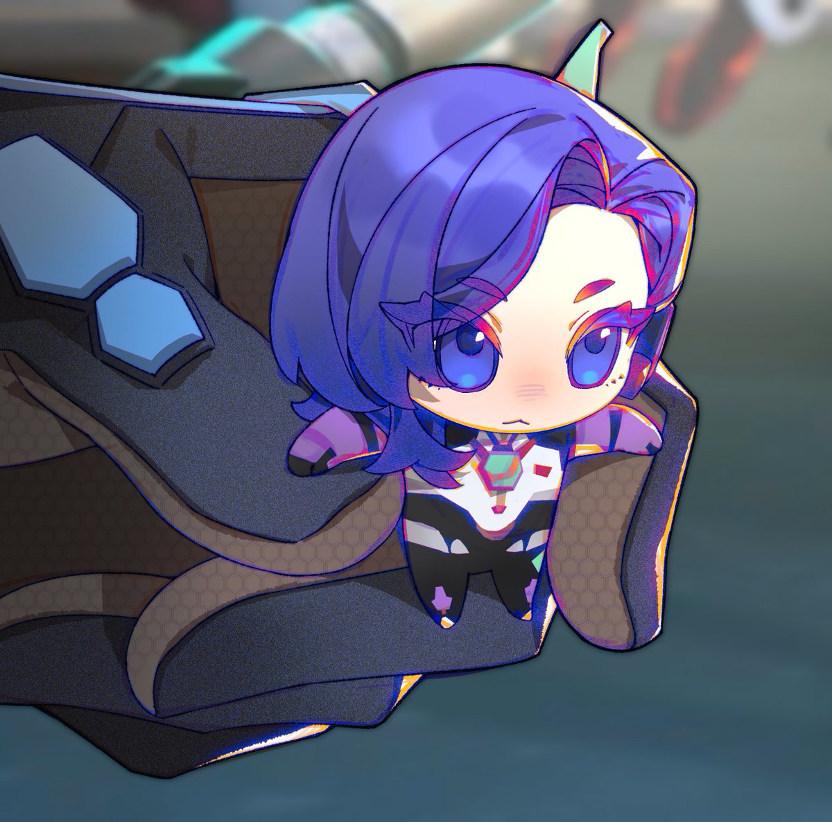 Yu4178's tweet photo. 一个人出远门太危险了，带上这个吧
#overwatch 
#dmon https://t.co/I5CfleEXLP