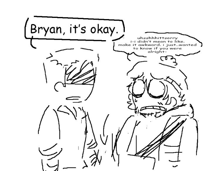 chuddychudling's tweet photo. #brythan a beginning to a comic that i dont feel like finishing tonight but. i will get to it. ok. (with alt text) https://t.co/l8wj3wRL6u