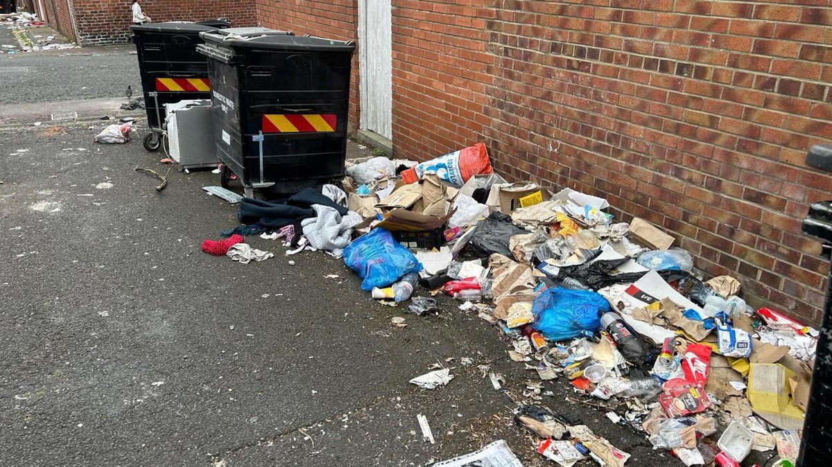 JamesMelville's tweet photo. Britain’s civic pride highlights:

▪️ Rubbish everywhere. Streets that resemble the aftermath of a music festival.
▪️ Weeds on the pavements. ‘Urban rewilding’, apparently. 
▪️ One million potholes. The only target that governments have ever hit.
▪️ Blocked drains. Venice, but with Greggs bags, Monster energy drinks and no charm.

Council tax is up. The basics are not. We are no longer paying for streets to be maintained. We are paying for the privilege of watching them rot. 

The civic decay is a public disservice at our expense.