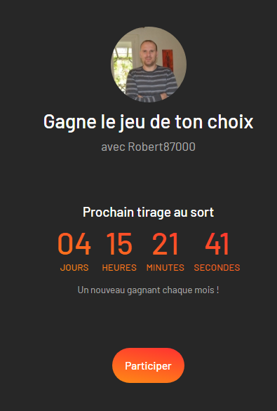 robert87000's tweet photo. 🔥J-4 POUR GAGNER LE JEU DE VOTRE CHOIX !! PENSEZ A PARTICIPER 💪

➡️Lien du concours : https://t.co/GbzuxeR8Bo

Bonne chance à tous🍀

Merci pour les RT/Like❤️❤️

📅TAS 30/09 https://t.co/JERK9ev2uu