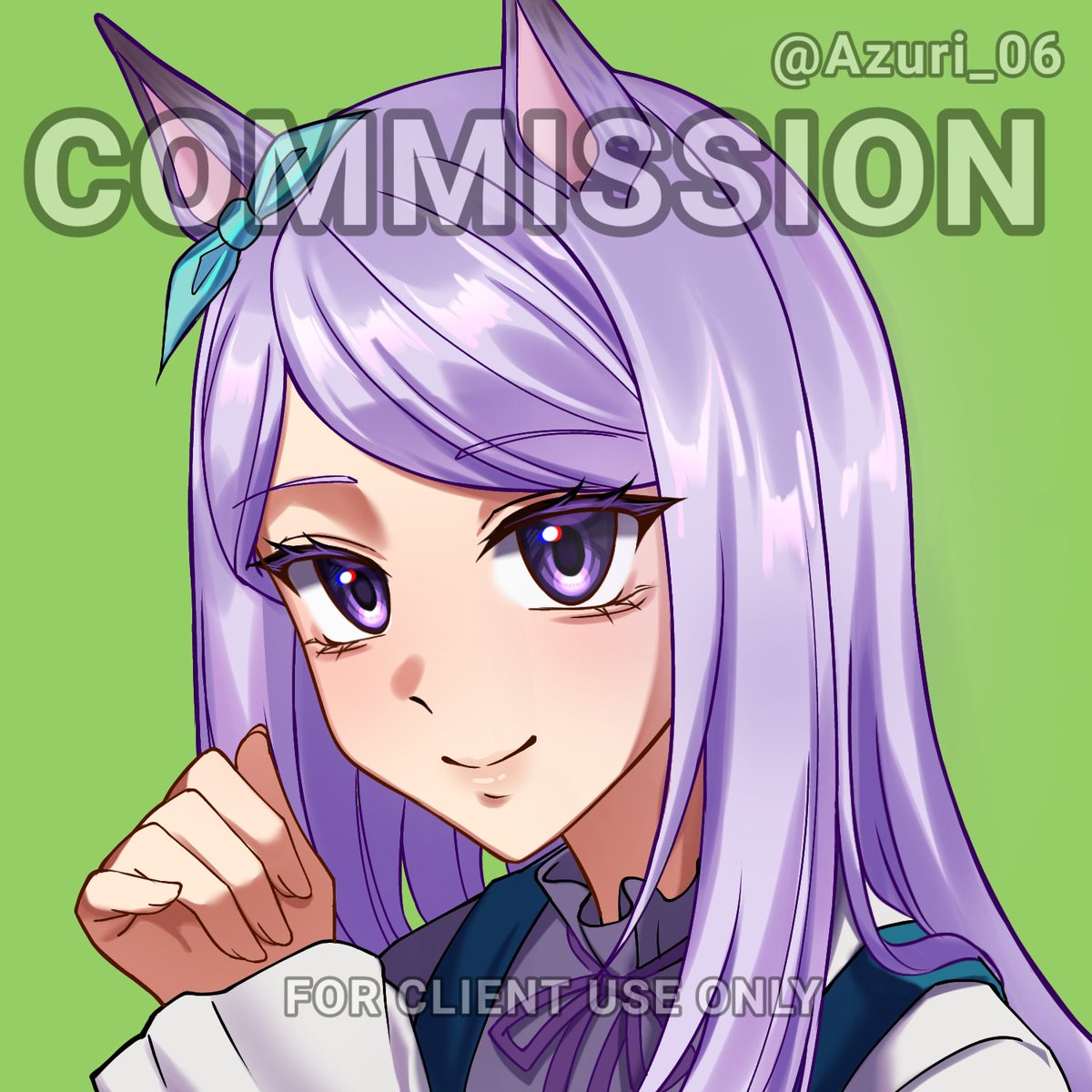 AzuriOrimoto's tweet photo. Mcqueen from Umamusume Headshot Commission~ 🐎💜
Commissioned by my friend @/AddAName 

#artcommission #drawing #umamusumeㅤ #umamusumeprettyderby https://t.co/Au8ZmdN0vX