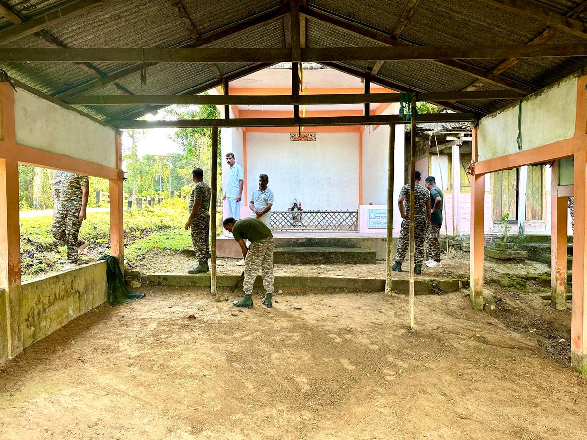 147BNCRPF's tweet photo. ''Swachhata Mein Sahbhag : Swachh Bharat, Viksit Bharat" 26/09/2026
@crpfindia
@HMOIndia
@PIBHomeAffairs
@PMOIndia
@SwachhBharatGov
@swachhbharat
@MoHUA_India
@MoJSDDWS https://t.co/x8VDfalMS0