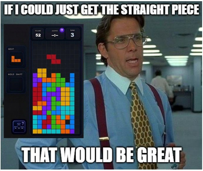 SharpCakeGhost's tweet photo. @Schoen_xyz “expected return” 😭 bro just described my reasoning every time i queue another @TetraRank  game https://t.co/l74vl7eXR9