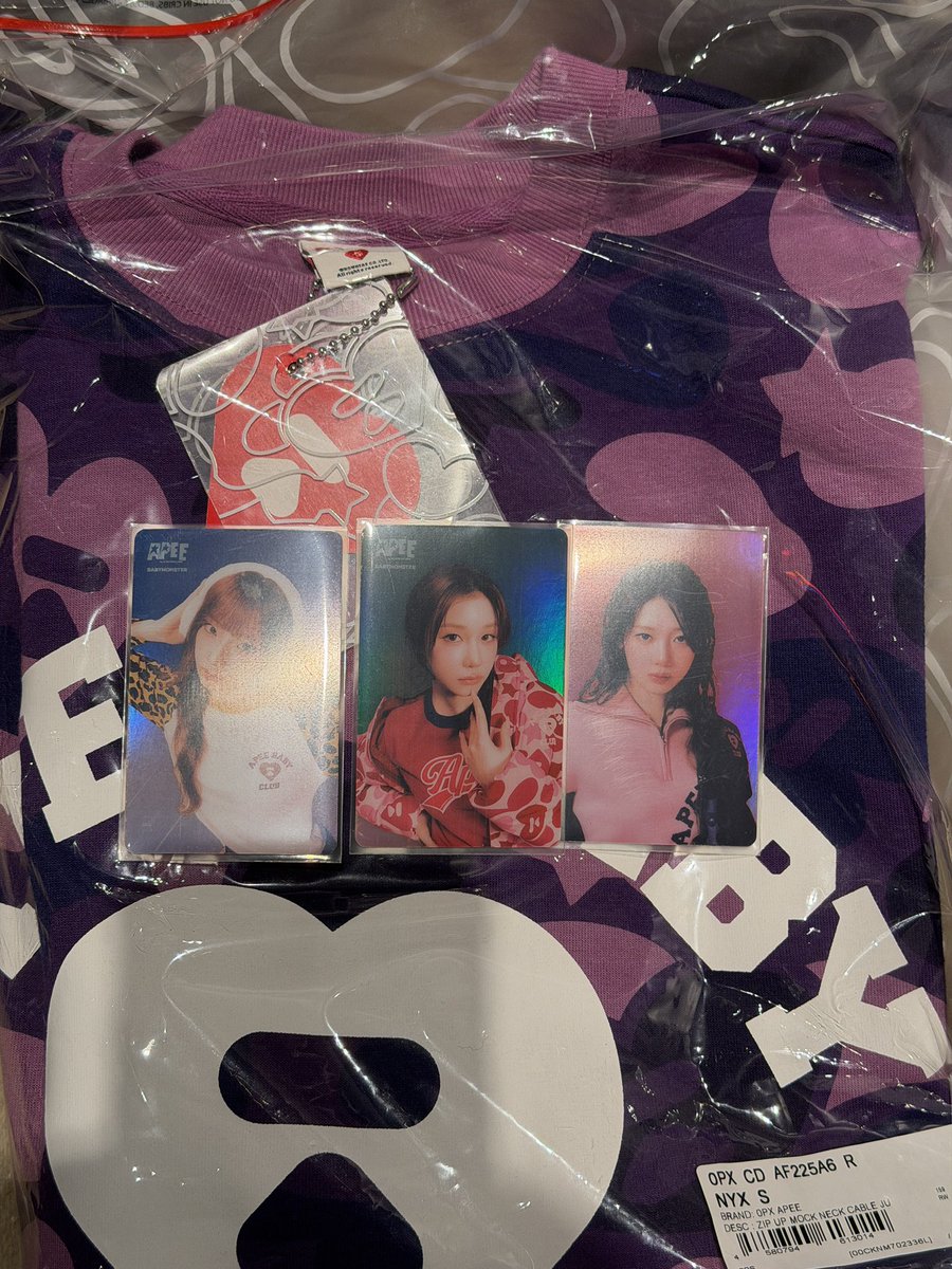 ahn_torihiki's tweet photo. BABYMONSTER ベビモン 交換

APEE購入特典トレカ

譲  ルカ パリタ ローラ

求  アヒョン＞アサ

本日原宿手渡し希望です🙇‍

よろしくお願いいたします🙏

 #ベビモン  #ベビモン交換 https://t.co/2yZyBwktLR