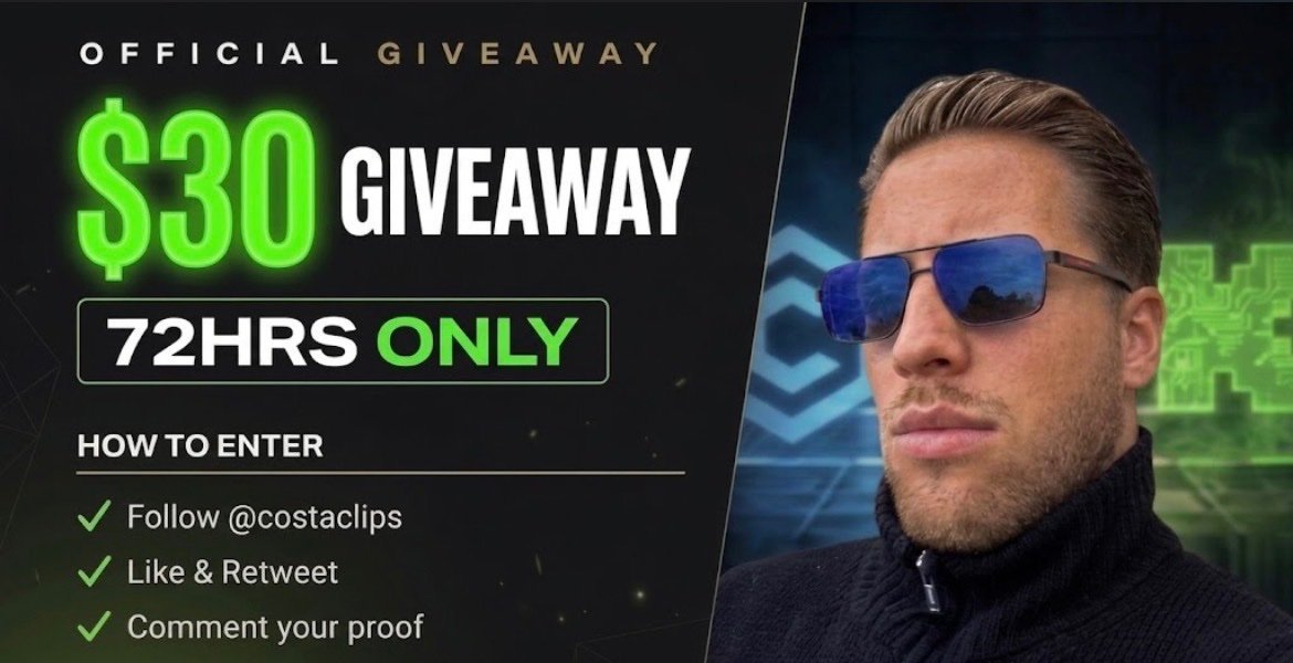 ScrapyCoCoTV's tweet photo. 🔥30$ USDT CRYPTO GIVEAWAY🔥

To Enter:
✅Retweet &amp; Like
✅Follow @costaclips, @costa_crypto @ScrapyCoCoTV 
✅Tag 2 friends

Rolling on 72 Hours!
Goodluck Everyone! https://t.co/i155i4K6hn