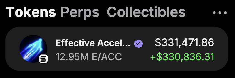 USronaldcarter's tweet photo. I bought this memecoin for $2,000 as soon as @beffjezos tweeted and now its worth $330,000. What the actual fuck.

Fck it, give away. 1 anon who like and retweet will get 50 $SOL (yes, for real) in 24hrs. https://t.co/OxkqDKDYig