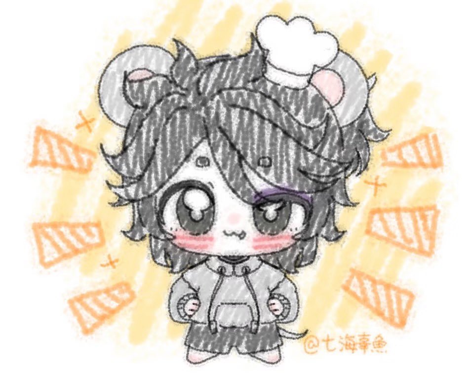 NanamiKoiii's tweet photo. 🐭🍽️ #IdentityV  #囚人 https://t.co/Vkl9q17YHg