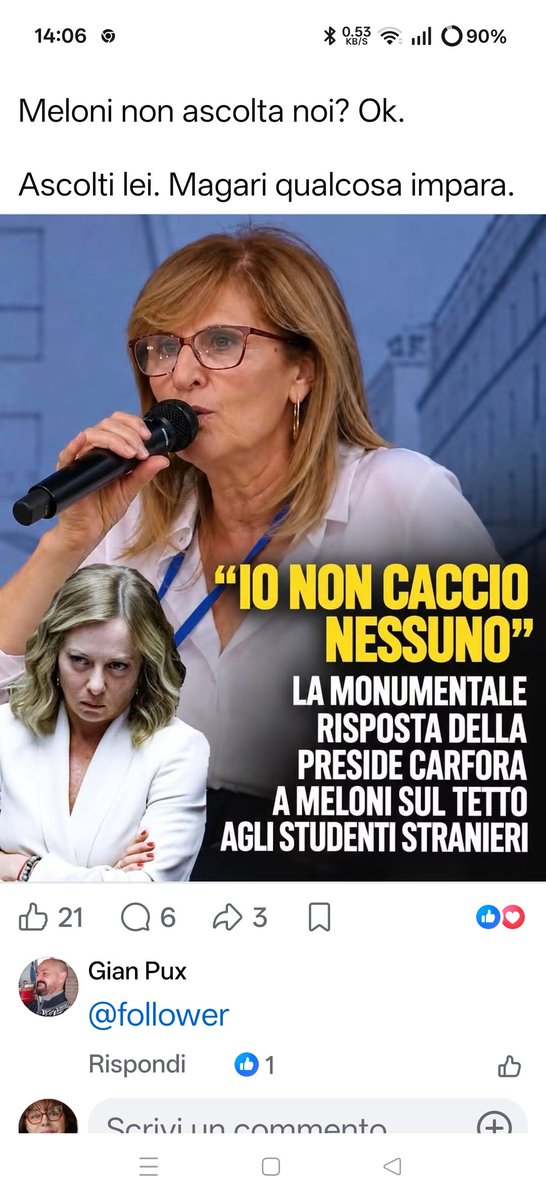 MerisMonari's tweet photo. @annacisint La legge c'era già, ma voi siete ignoranti e non lo sapete. Il tetto 30% c'era già ma voi siete ignoranti. Adesso, cari ignoranti, dovrete assumere nuovi insegnanti perché lo studio è un diritto/obbligo costituzionale. Ma non avete i soldi, siete in infrazione e buco di debito https://t.co/1kCt5nL3dw