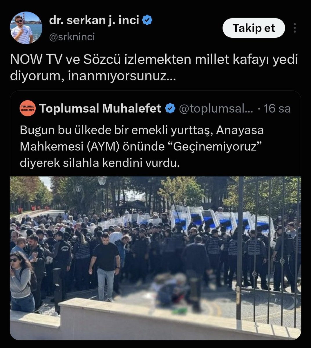 vitabrevis75's tweet photo. “Münevver Karabulut için attığı tweetin üstüne çıkacak bir orevlatlığı yapamaz” diyorsun.

Yapıyor: https://t.co/xTKAoVshP6