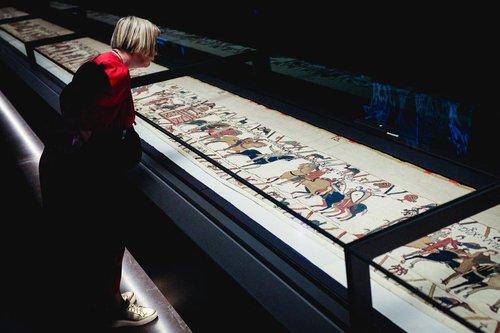 DavidRulerIFA's tweet photo. The Bayeux Tapestry’s here — and it’s wonderful, says Melanie McDonagh. https://t.co/mxOnYTDA6C https://t.co/phJg5RTsGd