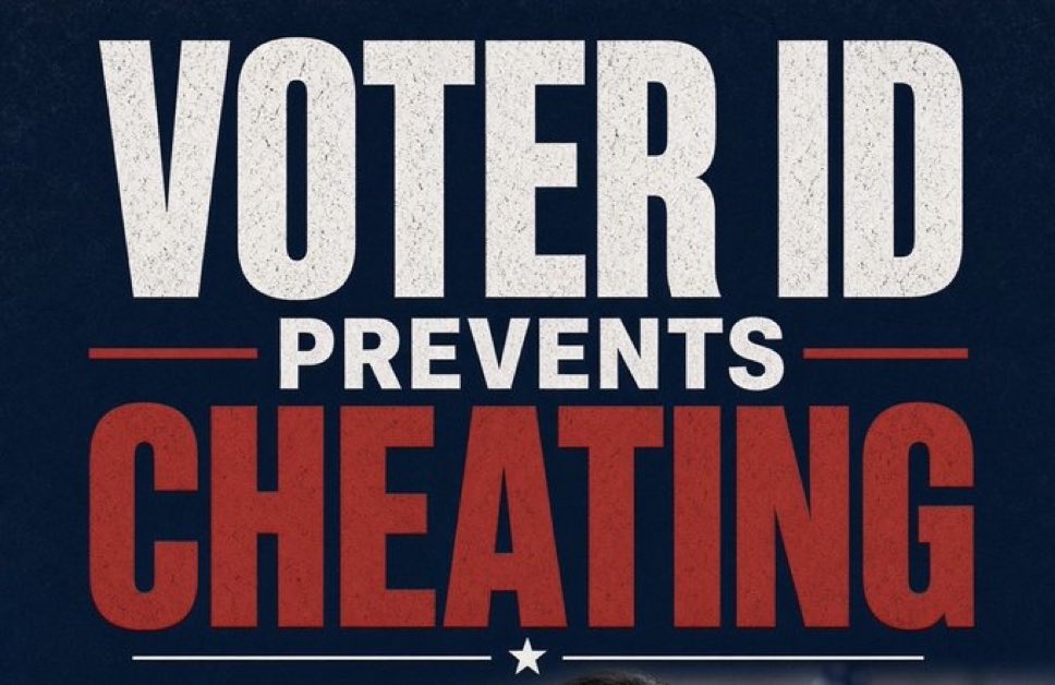 ProudElephant's tweet photo. It’s literally that simple! 💯

Only cheaters wouldn’t support secure elections. https://t.co/yFxWbcKff0