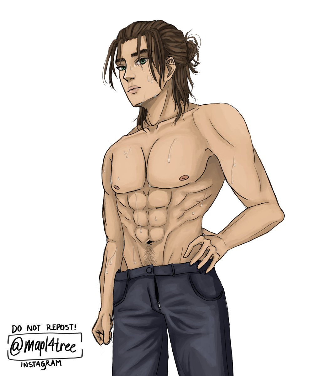 Mapl4Tree's tweet photo. ive never locked in this hard b4 omg 🤤🤤🤤
#erenyeager #erenjaeger #aot #attackontitan https://t.co/JFsHIAYMyO