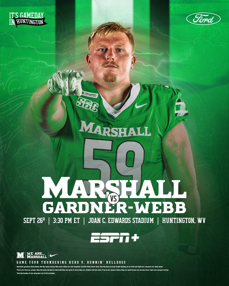 HerdFB's tweet photo. It’s GAMEDAY‼️

See you at The Joan 🟢⚪️🟢⚪️ https://t.co/4tfvKn87I2