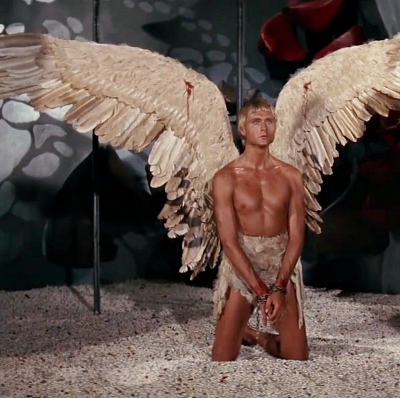 suddenxfear's tweet photo. john phillip law in barbarella (1968) https://t.co/jERP23TI89