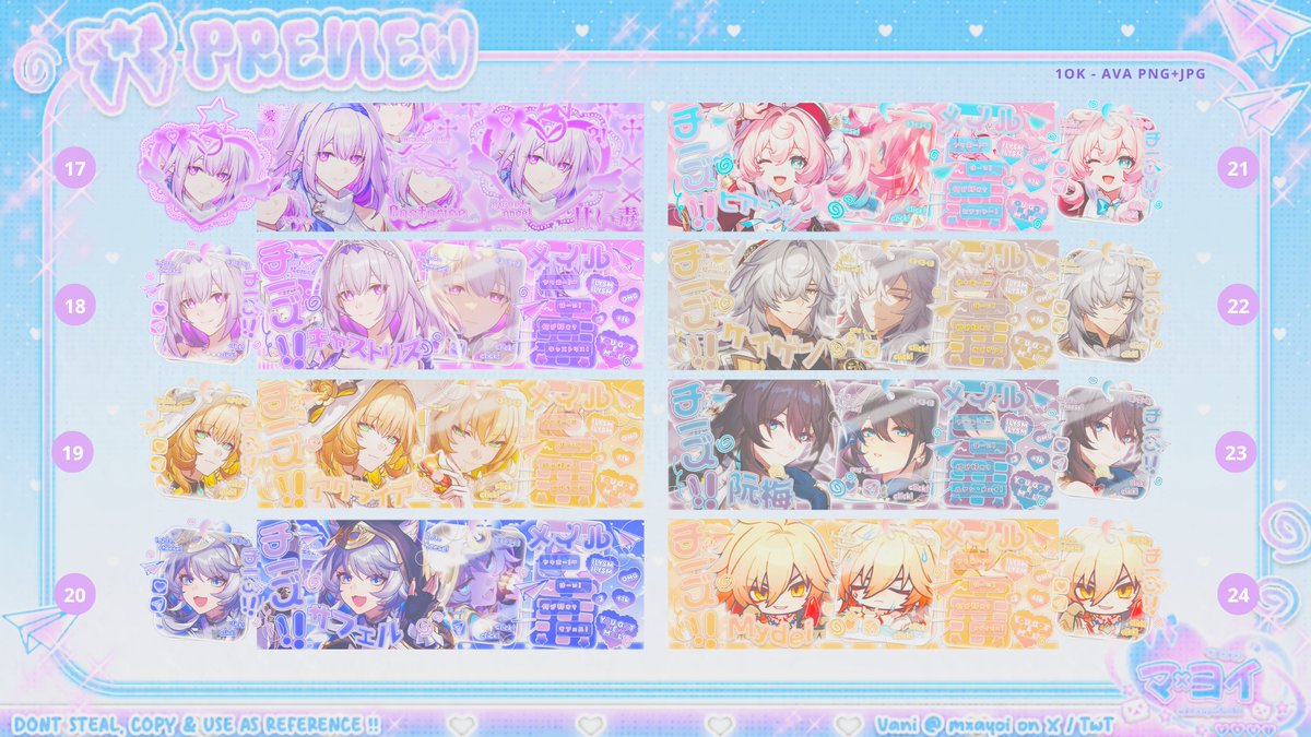 mxayoi's tweet photo. Help RT ? Thanks 🍰

Haii! Aku ada CLEARANCE SALE 75 layout ready stock super lama dengan price 5k, 8k, 10k/ea sudah tertera di masing2 slide 🥹🫶 Pembelian 2 layout/lebih akan aku kasih disc 10%, payment QRIS ♡

Yuk boleh di cek &amp; jajan!! ₊˚

#bealanja #2Disell #2Dijajan https://t.co/PuvDaU13sQ