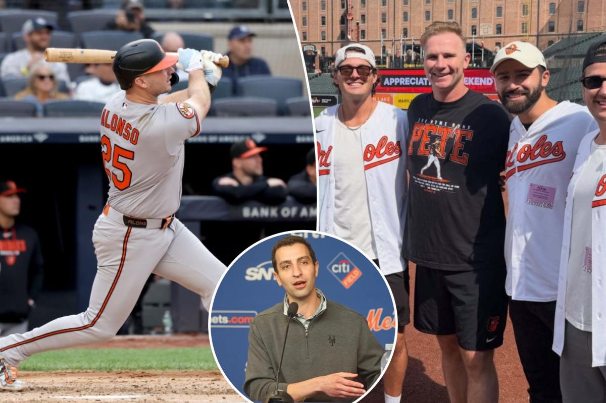 nypost's tweet photo. Pete Alonso wears shirt shading David Stearns for 'f-king formulas' - then homers twice https://t.co/LENhYgwZa7 https://t.co/Jh4lTlgwsp
