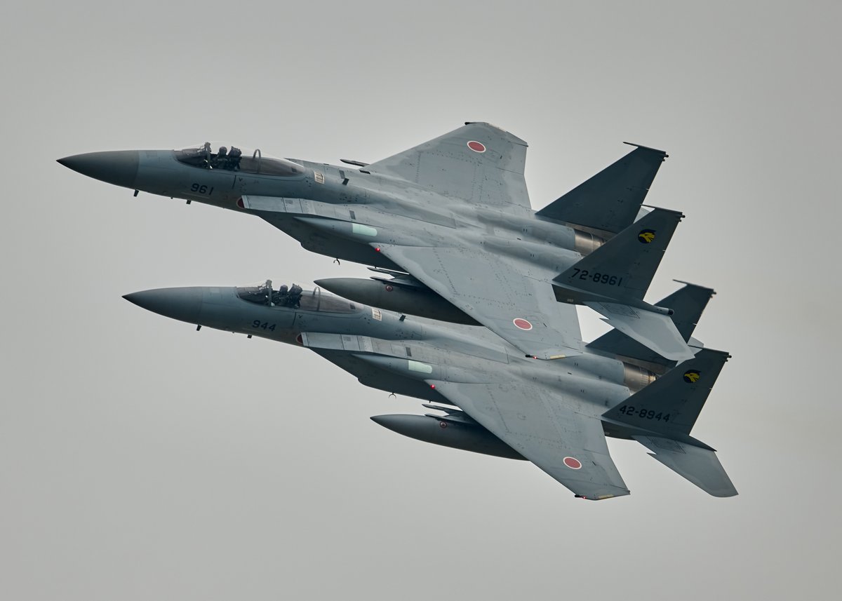 1NN0VAT0R's tweet photo. 2026/9/26
#小松基地航空祭 予行 RJNK
306SQ
F-15J 72-8961,42-8944

最高、退役しないで❤❤❤ https://t.co/QeXvrAnhQz
