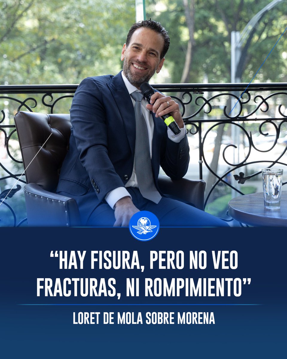 El_Universal_Mx's tweet photo. 🔴Durante Off the Record, el periodista afirmó que Morena enfrenta una disputa interna entre grupos que identificó con Omar García Harfuch y Andy López Beltrán.

También señaló que dentro del partido existen diferencias sobre la relación que México debe mantener con Estados Unidos.

https://t.co/1e3734h7cY