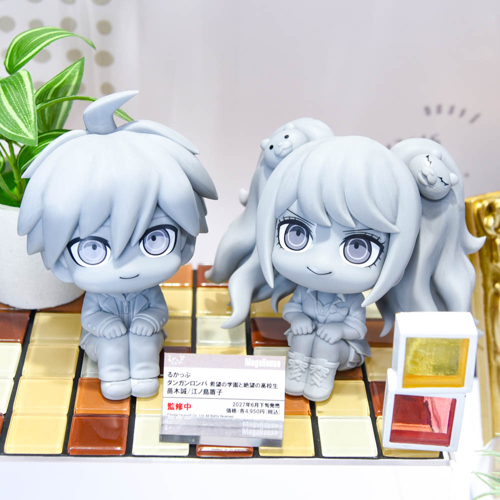 AmiAmi_Report's tweet photo. LookUp Makoto Naegi &amp; Junko Enoshima from Danganronpa: Trigger Happy Havoc / LookUp Hajime Hinata &amp; Nagito Komaeda from Danganronpa 2x2 by MegaHouse!!  

#Danganronpa  #megahobbyEXPO2026 #AmiAmiLive https://t.co/2LE460VcaG