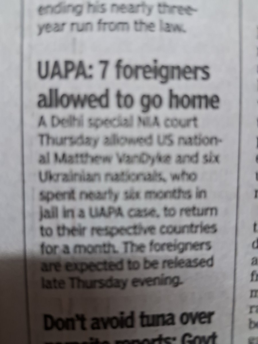 wishdhar's tweet photo. @Chellaney @HMOIndia @PMOIndia @DefenceMinIndia bow down to Americans. Where is 56" @narendramodi!

@Amitshah could not get back Nikhil Gupta but left all 7 for free.

https://t.co/RzEIqemcvj

What a shame 🤦
Courts want us to believe they are coming back for Diwali like Italian Marines 🤣 https://t.co/mNiIdOCNUN