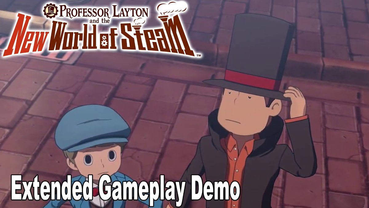 GamersPrey's tweet photo. 🎮 Just Uploaded: Professor Layton and the New World of Steam Extended Gameplay Demo
Watch here ➜ https://t.co/be0ddjp25o #gaming #GameplayDemo #Demo [20:43] https://t.co/iFAIgCObNf