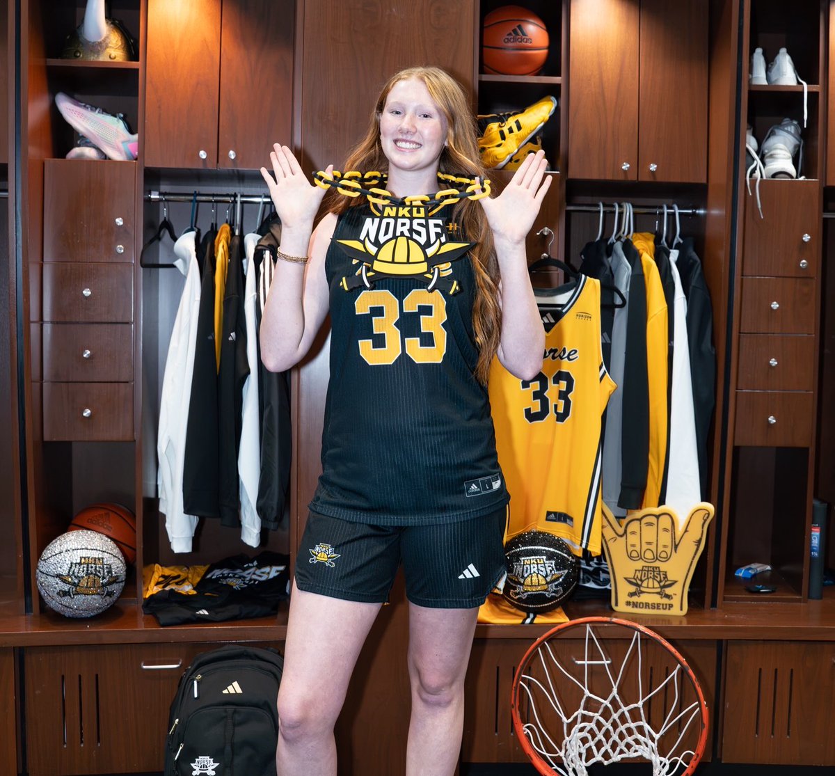 HoupeLayla's tweet photo. After a great unofficial visit I’m excited to say I get an opportunity to play @NKUNorseWBB Thank you to @coachjeffhans @coach_gabbyj @CoachMolly_ for having me on campus and for giving me an opportunity to play! @BryceMcKey @DrewFladung @Legends_Bball @MNDCougsBBall https://t.co/MTh3RYr2UM
