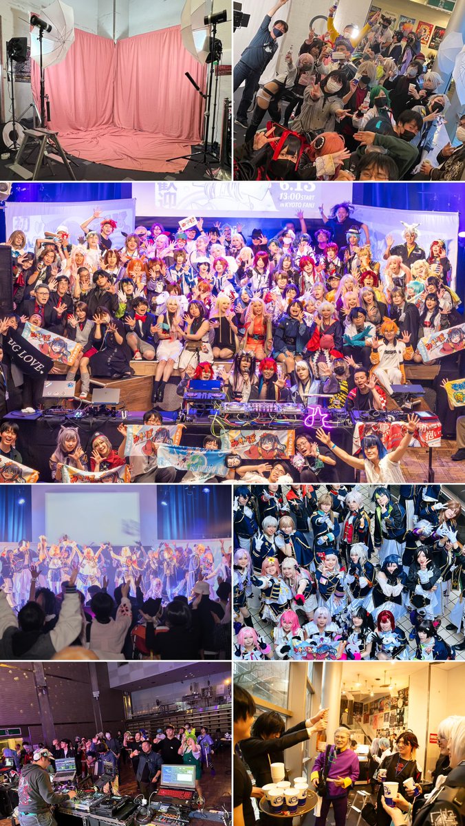 miyapa_official's tweet photo. ＼みんなが主役／
⛩️京都✖️アニソン✖️コスプレ🌈
《王道系アニソンDJ party #みやぱ 》

誰でも自由に上がれるステージ🪩
コスプレイヤーさん多数✌️
アニクラ初心者さん多数🌟
更衣室と撮影ブース完備📸
王道選曲👑

🗓️11月21日（土）13:00〜
📍京都FANJ

✅イベント詳細✅
https://t.co/q0SD79I8Ib https://t.co/yxpkyPKR72