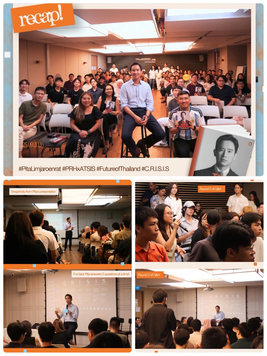 PressStops's tweet photo. แกรรรแล้วคนที่ไปงานเซ็นหนังสือ #thealmostPM เป็น คนสิงครุ่นใหม่สิงคโปร์รุ่นใหม่ทั้งนั้น เขาให้ความสนใจการเมือง เพราะมันสำคัญ มันกำหนดทิศทางชีวิตปากท้อง
มองมาไทยตอนนี้คนรุ่นใหม่เทรินขวาอิคนอ การเมืองไปหมดแล้ว ที่ว่าให้มันจบที่รุ่นเราแม่งจบจริง #ทิมพิธา https://t.co/EKJlNHvYUk